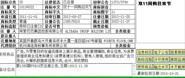 再議“雙十一”商標：為什么一個“防御性商標”最后卻備受道德譴責(zé)？