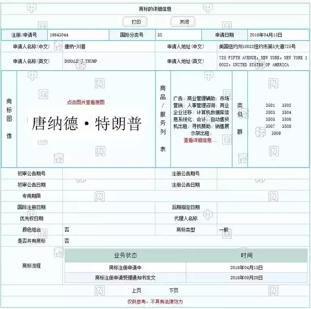 特朗普你咋不上天呢？要不要在中國(guó)注冊(cè)那么多商標(biāo)啊