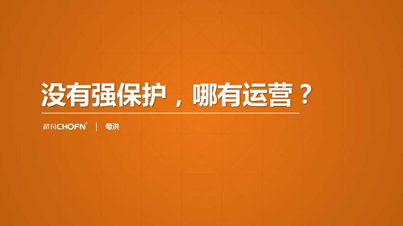 【GIPC】母洪：“沒有強(qiáng)保護(hù)，哪有運(yùn)營”（附原稿PPT）