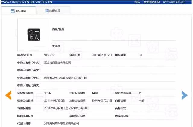 過端午！吃粽子！看「一代粽師」商標(biāo)爭奪攻防戰(zhàn)！