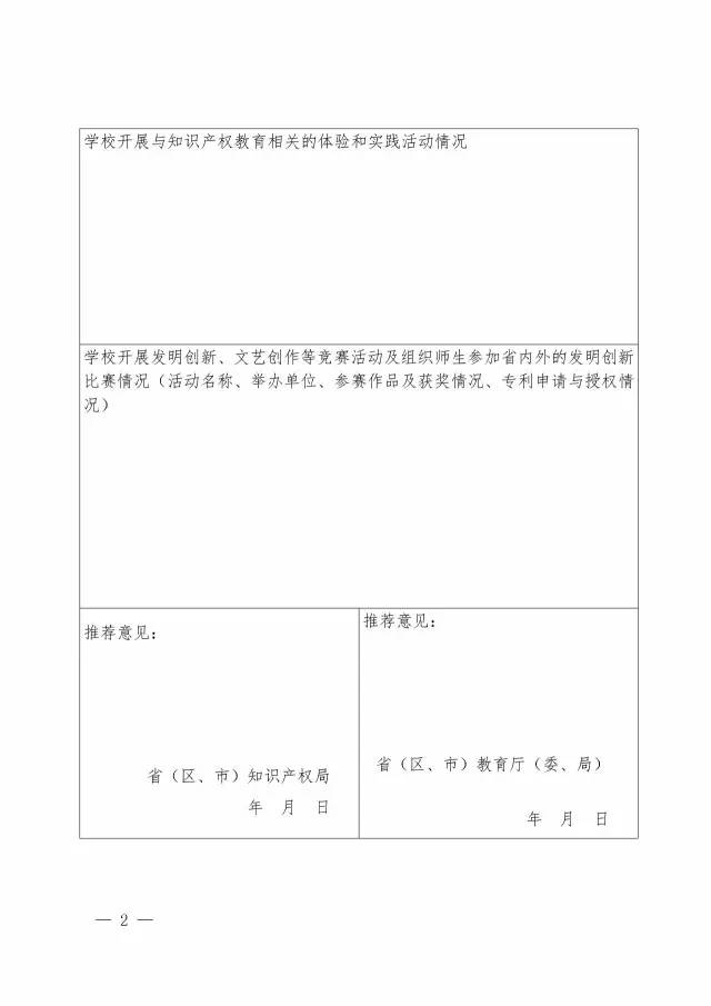 國(guó)知局、教育部聯(lián)合通知：第三批「全國(guó)中小學(xué)知識(shí)產(chǎn)權(quán)教育試點(diǎn)學(xué)校」申報(bào)開(kāi)始！