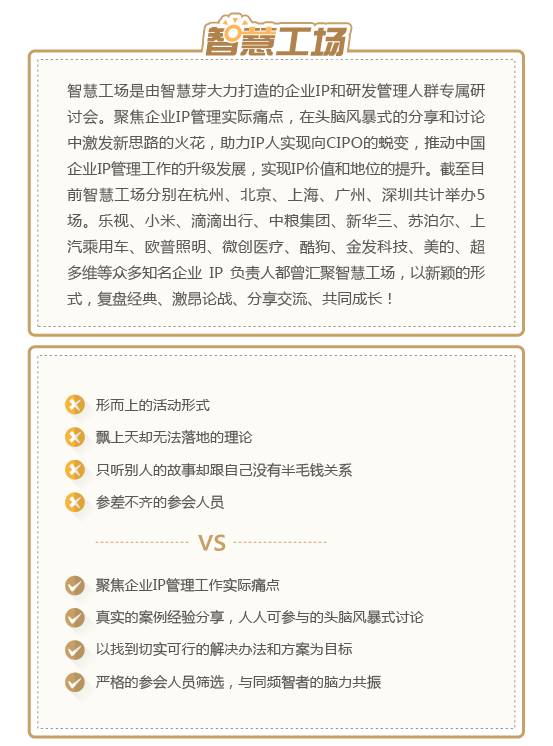 智慧工場北京站 | 打好專利的圍城之戰(zhàn)，你需要這三個錦囊妙計