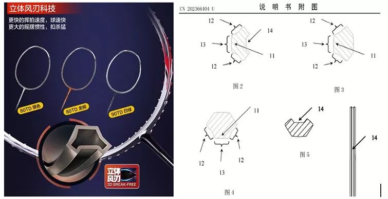 這四種「羽毛球拍」里到底藏了哪些專利？