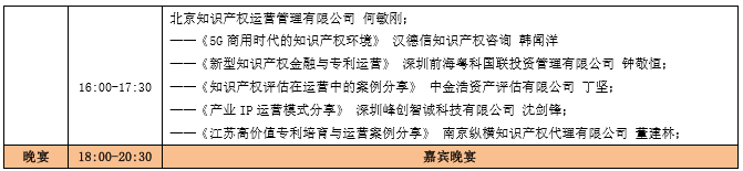 蓄勢待發(fā)！中國知識產(chǎn)權(quán)商業(yè)化運營大會（IPCOC2018）議程公布