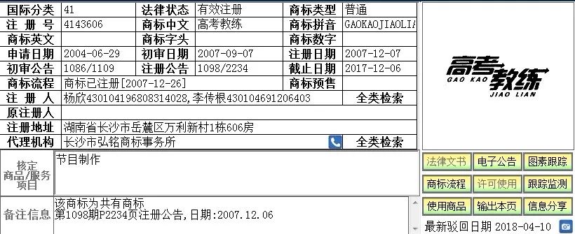 與高考有關(guān)的「趣味」商標(biāo)！