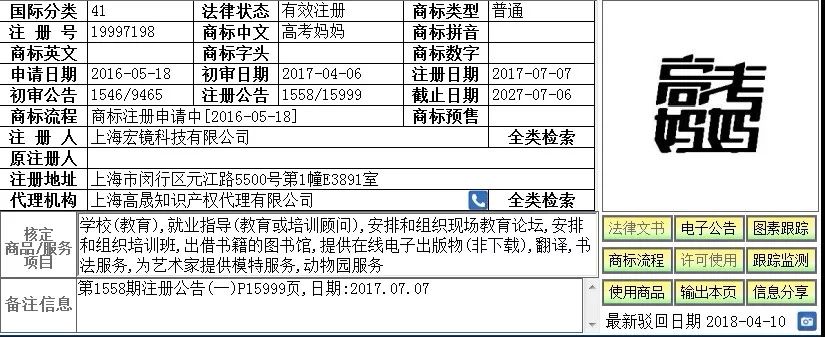 與高考有關(guān)的「趣味」商標(biāo)！