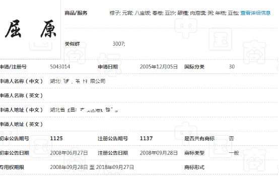“粽爹”“粽美人”“粽寶寶”“粽統(tǒng)世家”看端午節(jié)的驚奇商標(biāo)！