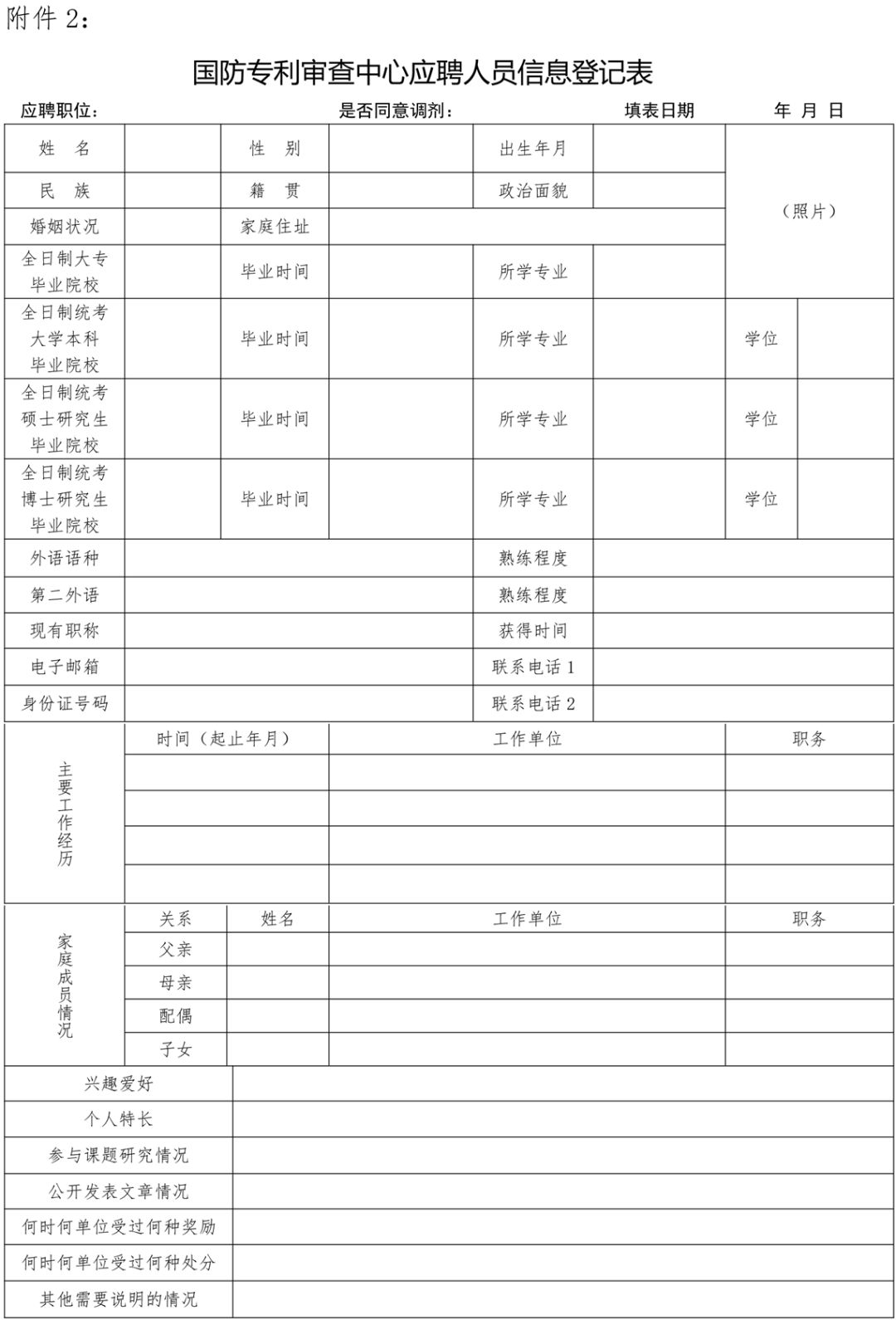 聘！國防專利審查中心2019年招聘多名「專利審查員+管理人員」