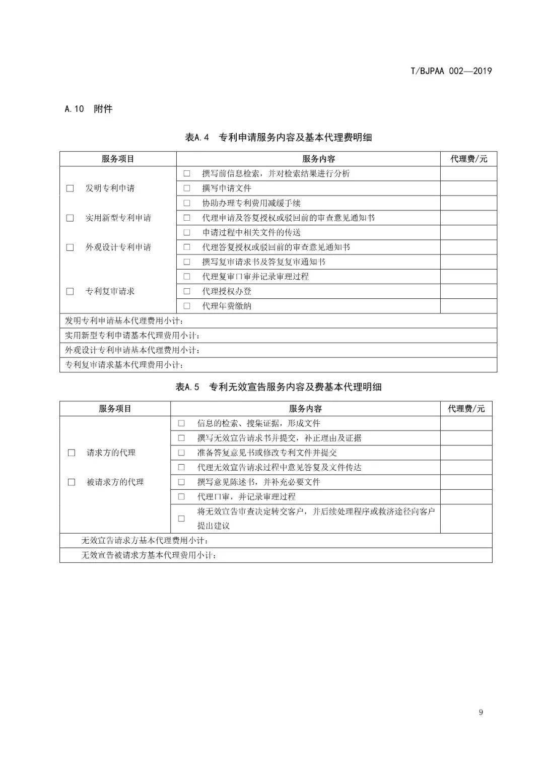 《專利代理服務(wù)商務(wù)往來(lái)文件規(guī)范》團(tuán)體標(biāo)準(zhǔn)（全文）