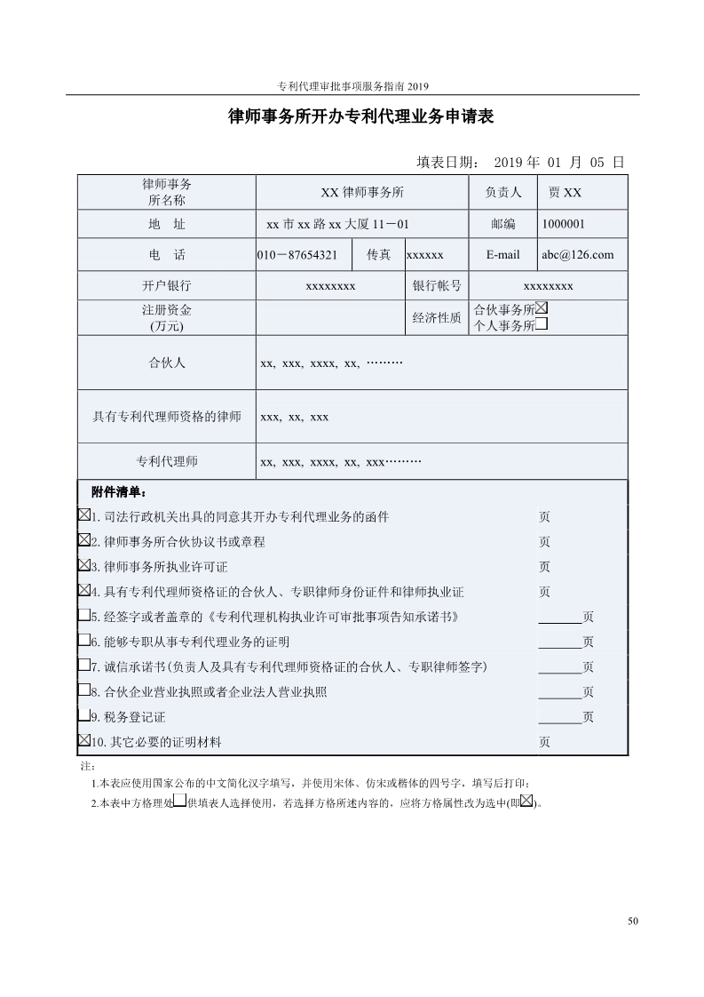 2019最新專利代理審批事項服務指南公布?。?.31起實施）