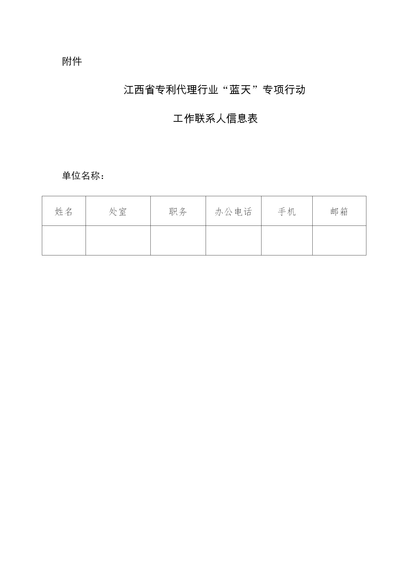 江西省開展專利代理行業(yè)“藍(lán)天”專項(xiàng)整治行動