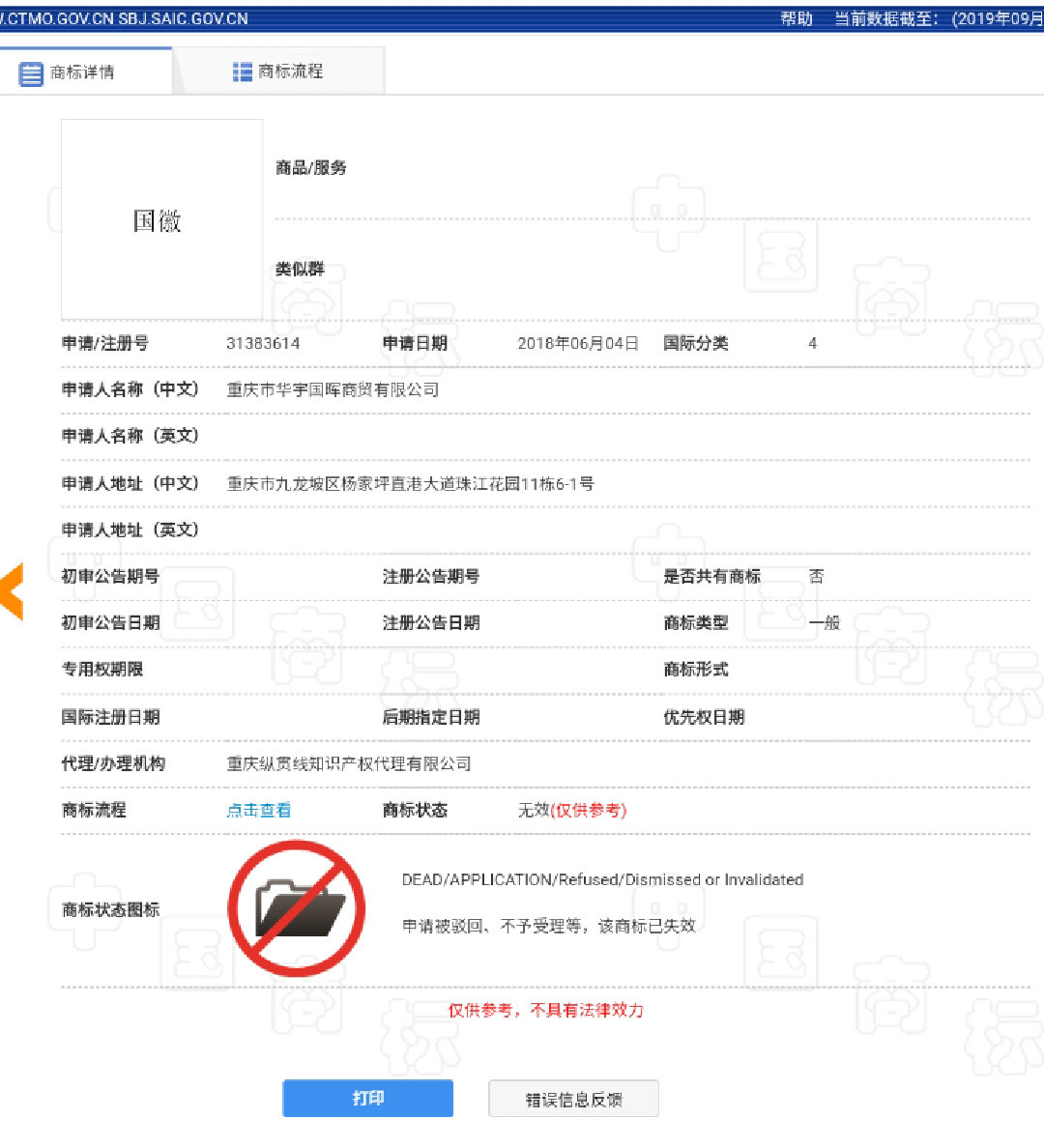 70歲的新“中國”，也有商標(biāo)？
