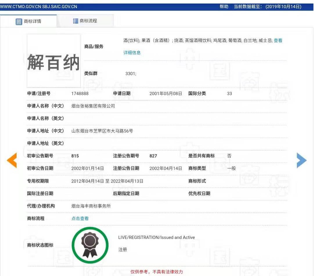 商標曾歷經9年劫難的“解百納”，又陷商標侵權糾紛？