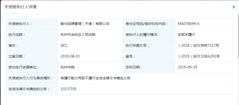 芝華仕商標侵權(quán)拒不賠償！已被列入“老賴”名單