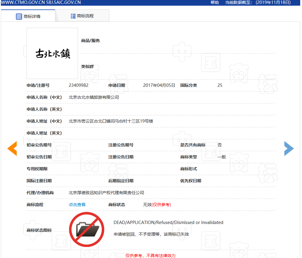 “古北水鎮(zhèn)”商標(biāo)爭(zhēng)奪的背后