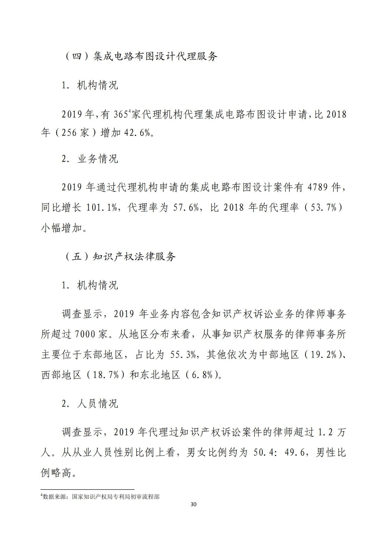 《2020年全國知識產(chǎn)權服務業(yè)統(tǒng)計調查報告》全文發(fā)布
