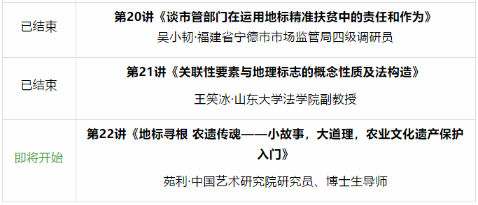 周三晚上19:00開講！小故事，大道理，農業(yè)文化遺產保護入門