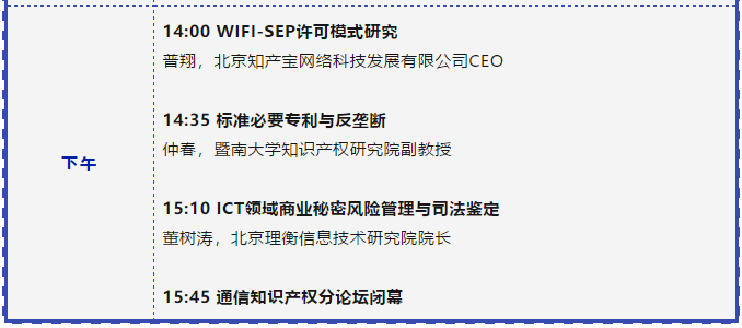 七月相聚上海 | 中國知識產(chǎn)權高峰論壇（CIPF）議程及部分出席嘉賓更新