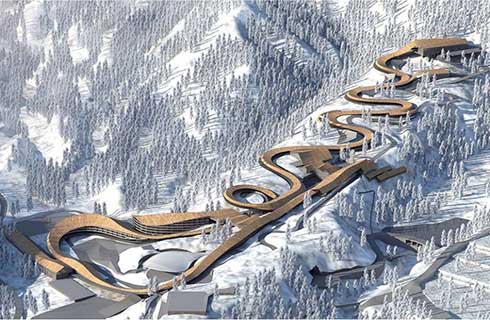 填補(bǔ)國(guó)內(nèi)空白！這座“雪上F1”賽道暗藏黑科技