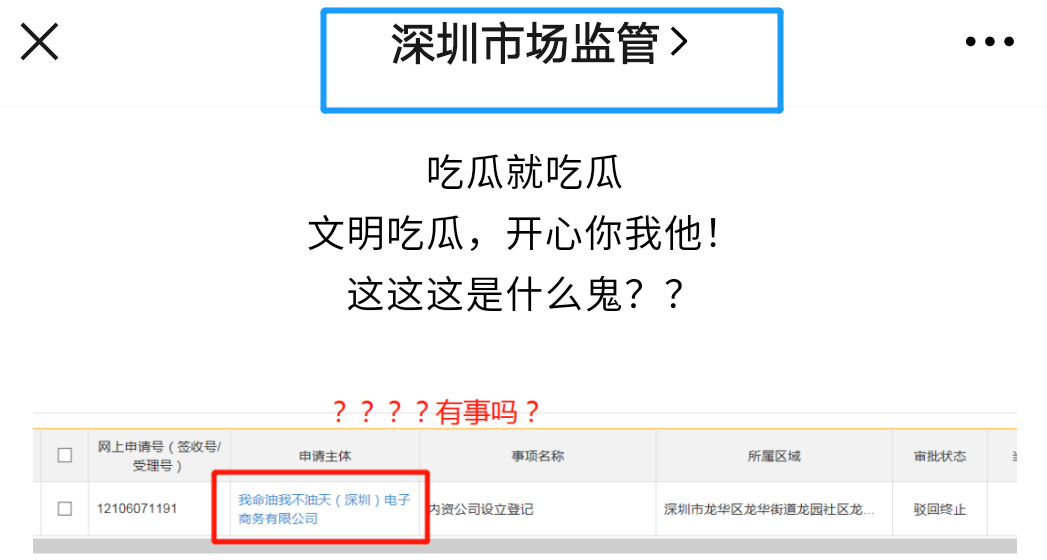 “我命油我不油天”商標(biāo)被搶注！此前擬注冊為公司名被駁回