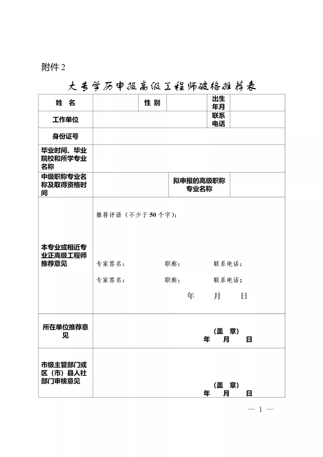 破格申請！1項以上發(fā)明專利+年創(chuàng)稅收1000萬+年薪50萬可申請高級職稱