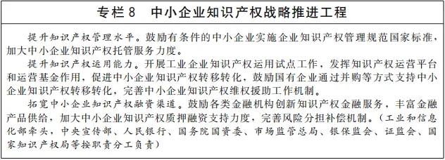 《“十四五”國家知識產(chǎn)權(quán)保護和運用規(guī)劃》全文