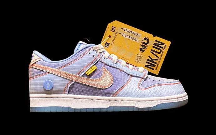 首款 Nike 聯(lián)名！Union x Dunk 實(shí)物曝光！