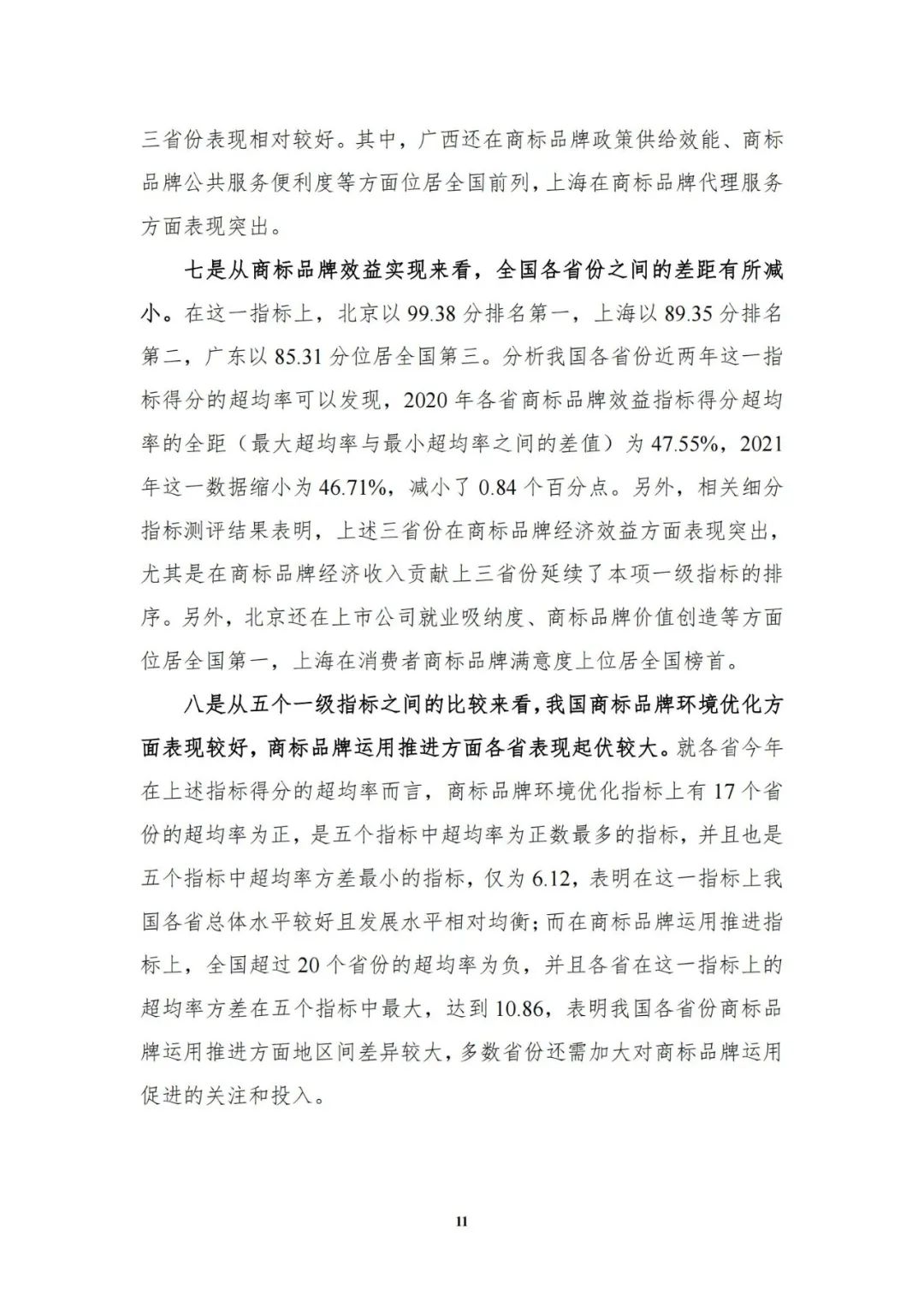 重磅發(fā)布！中國商標(biāo)品牌發(fā)展指數(shù)（2021）