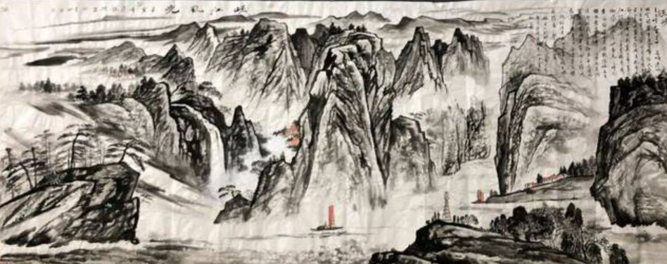 山河藏筆下，壯志隱帛中—— 書(shū)畫(huà)名家戴俠寫(xiě)意山水作品欣賞