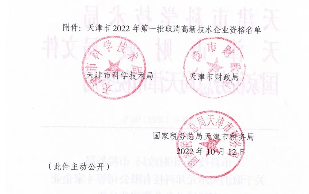 105家企業(yè)被取消企業(yè)高新技術(shù)資格！
