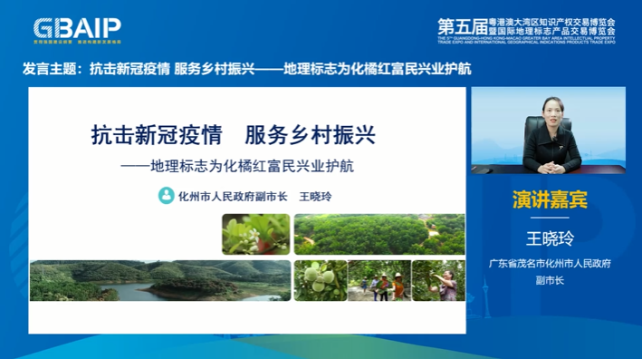 聚焦全球地理標(biāo)志熱點(diǎn)，打造國(guó)際高端對(duì)話(huà)交流平臺(tái)——第五屆知交會(huì)暨地博會(huì)“灣區(qū)地理標(biāo)志國(guó)際論壇”成功舉辦