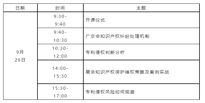 報(bào)名！第134屆廣交會(huì)省內(nèi)交易團(tuán)知識(shí)產(chǎn)權(quán)保護(hù)業(yè)務(wù)培訓(xùn)將于9月26日在廣州舉辦