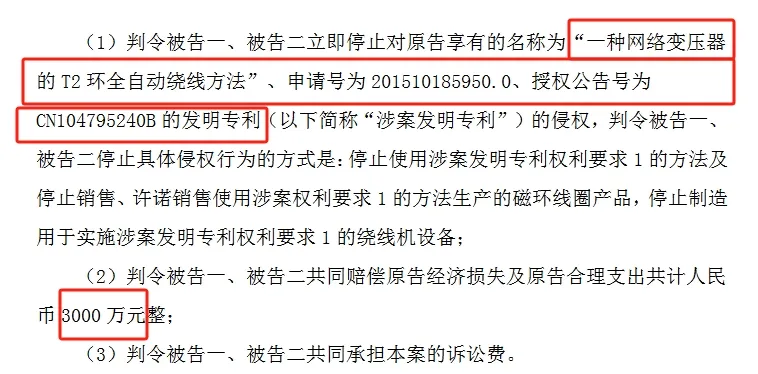 涉案專(zhuān)利全部無(wú)效，索賠6000萬(wàn)的專(zhuān)利糾紛撤訴