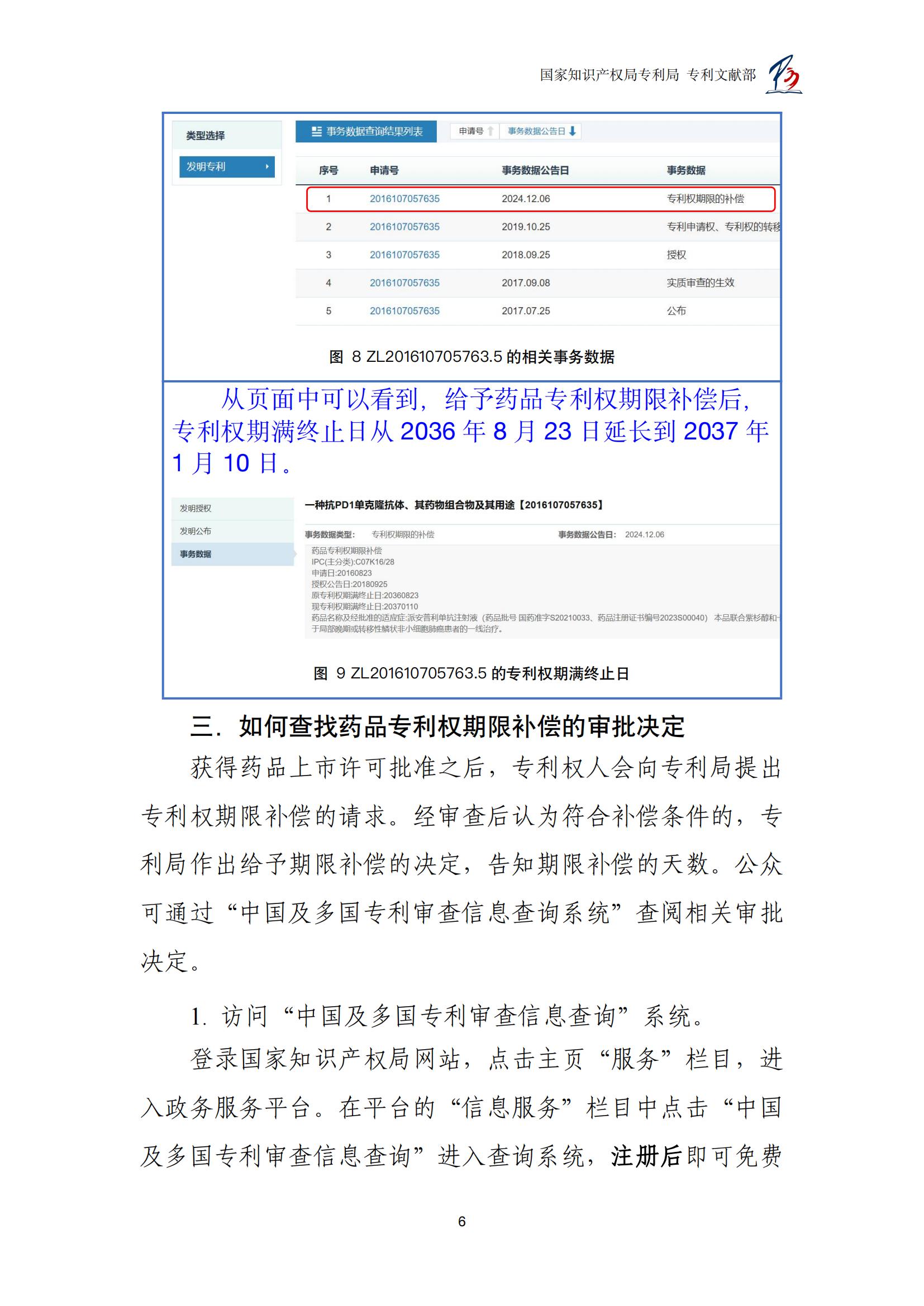 各國藥品專利權(quán)期限延長信息查詢匯編_06