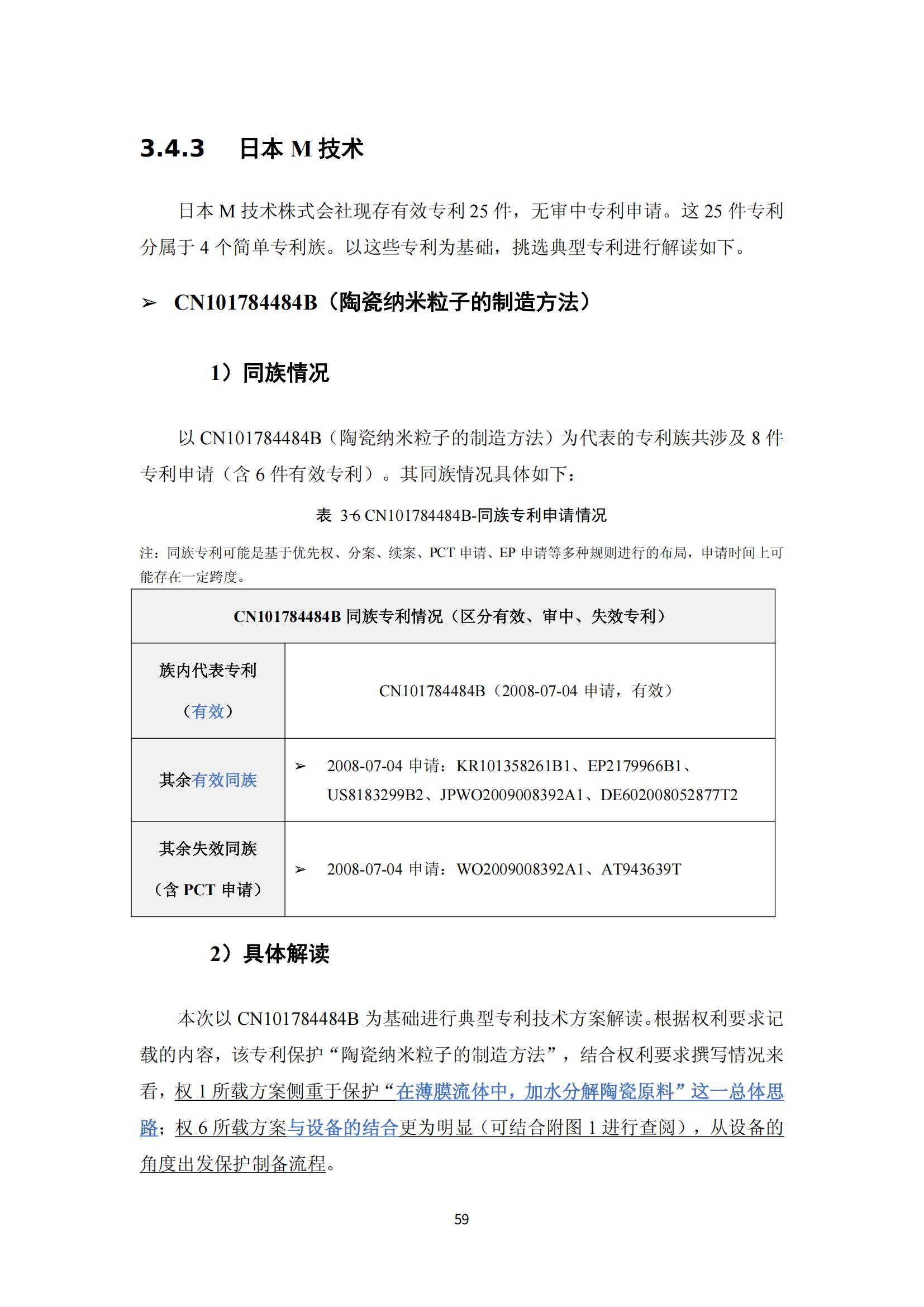納米陶瓷產(chǎn)業(yè)海外專利預(yù)警分析報(bào)告_63